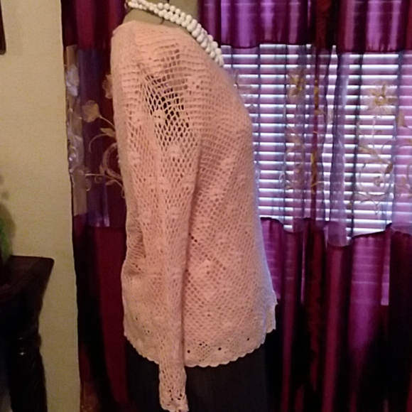 Croft & Barrow Light pink Sweater    148 - Picture 3 of 8